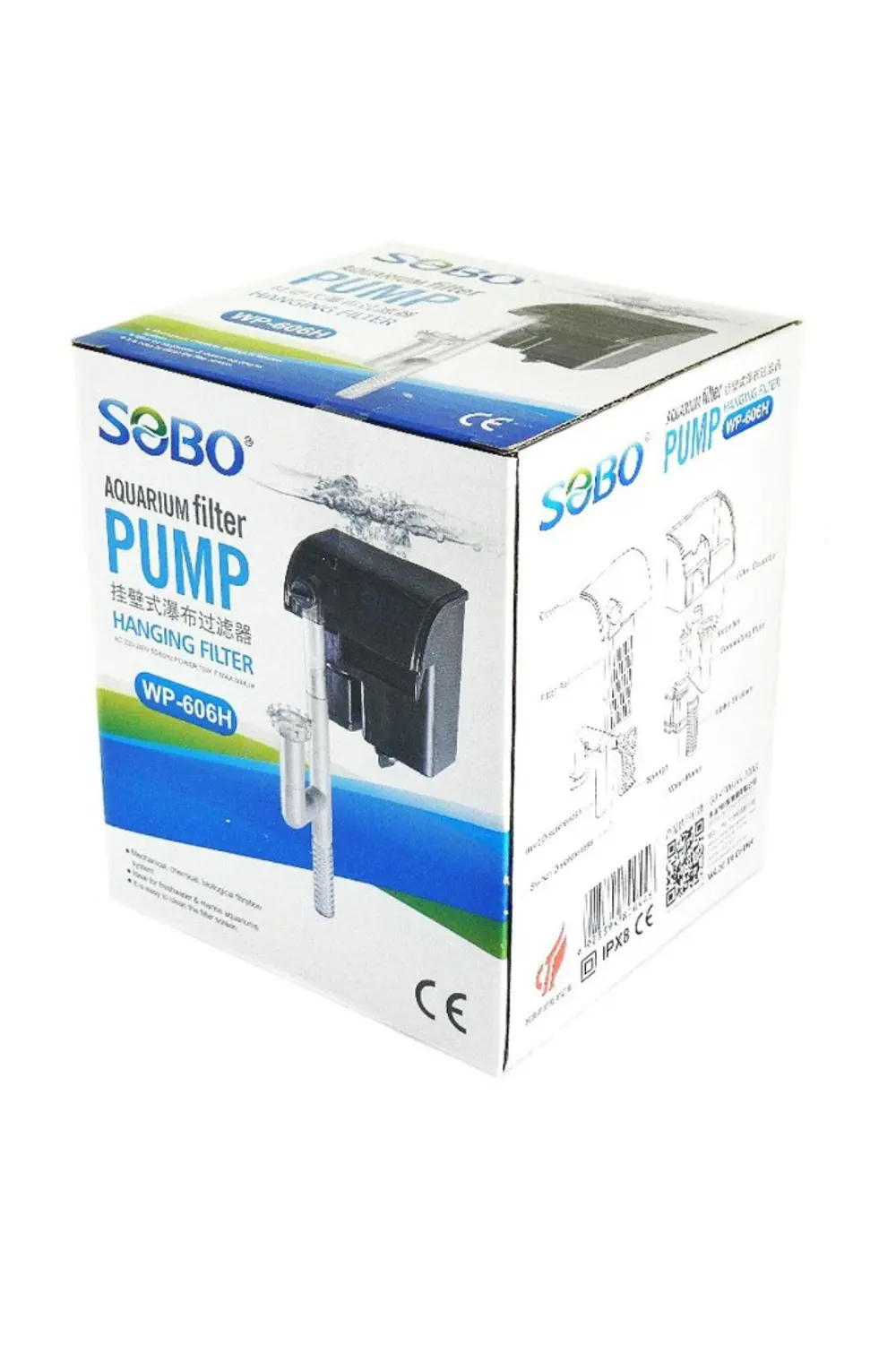 Sobo WP-606H Şelale Filtre 500 L/H