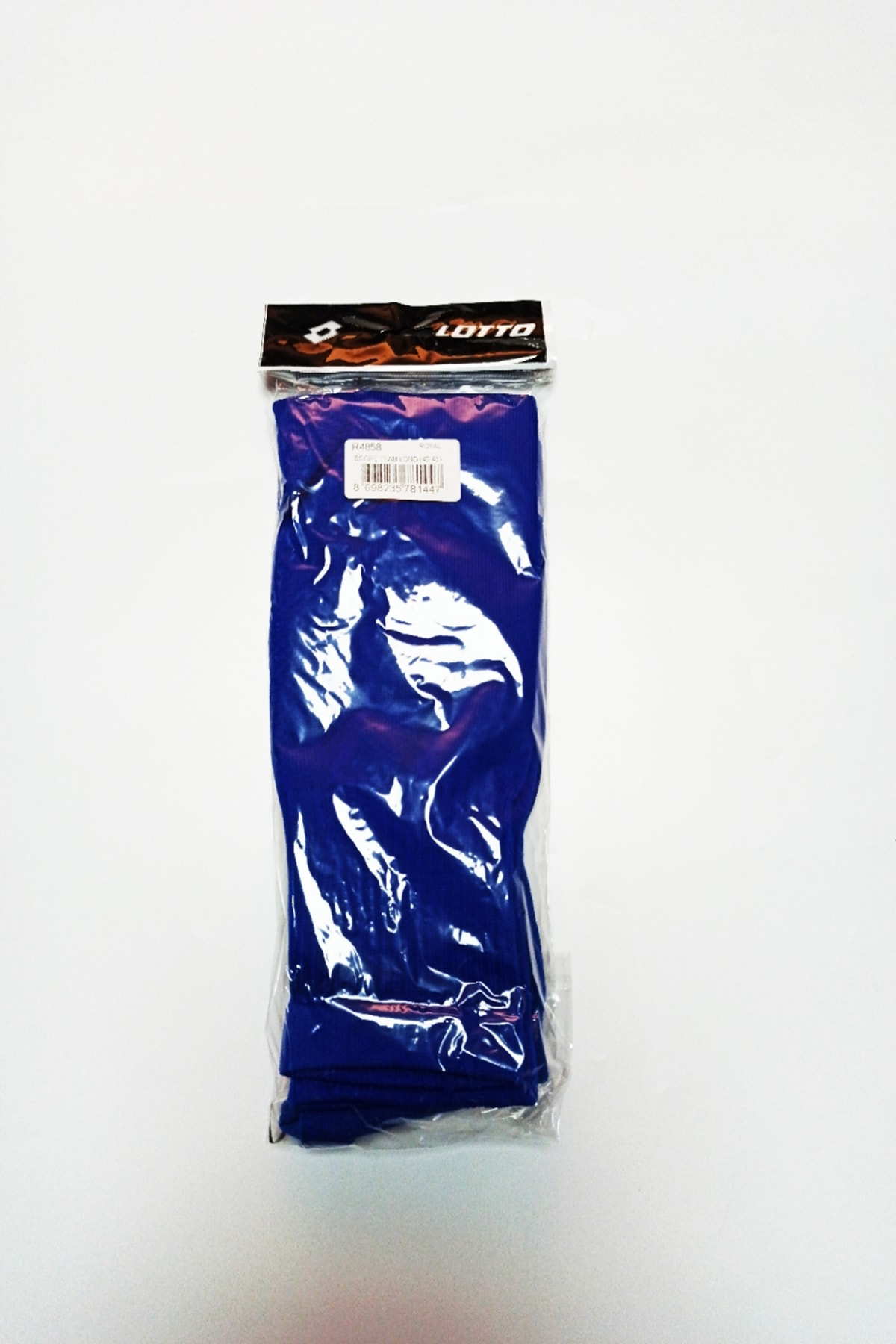 K18moda Sock Team Long Saks Mavi Futbol Tozluğu R4858