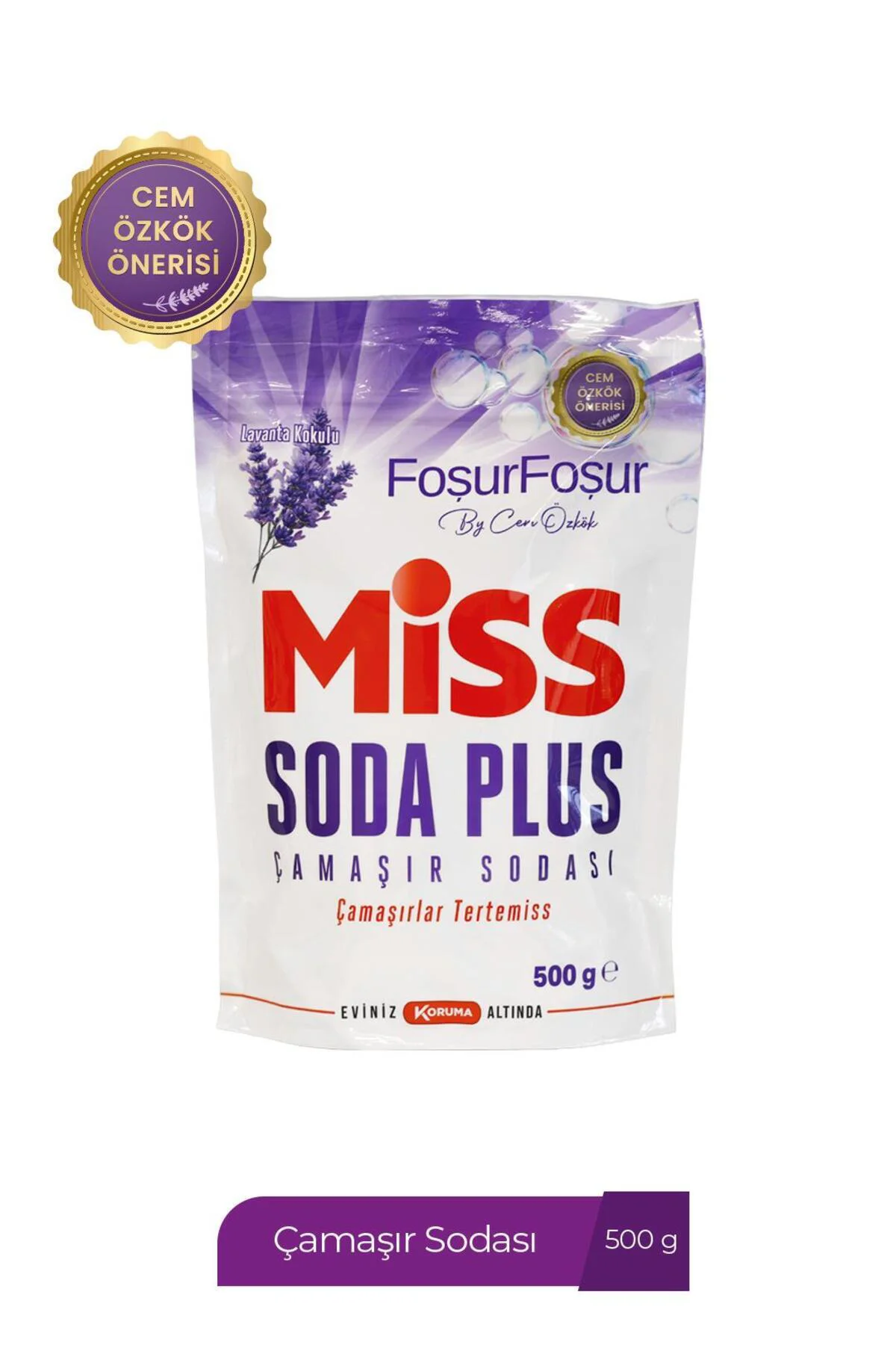 SODA PLUS LAVANTA 500 GR