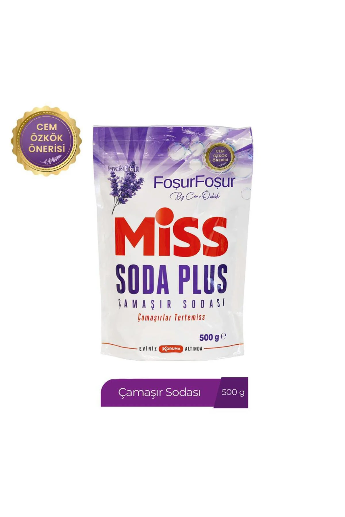 SODA PLUS LAVANTA 500 GR