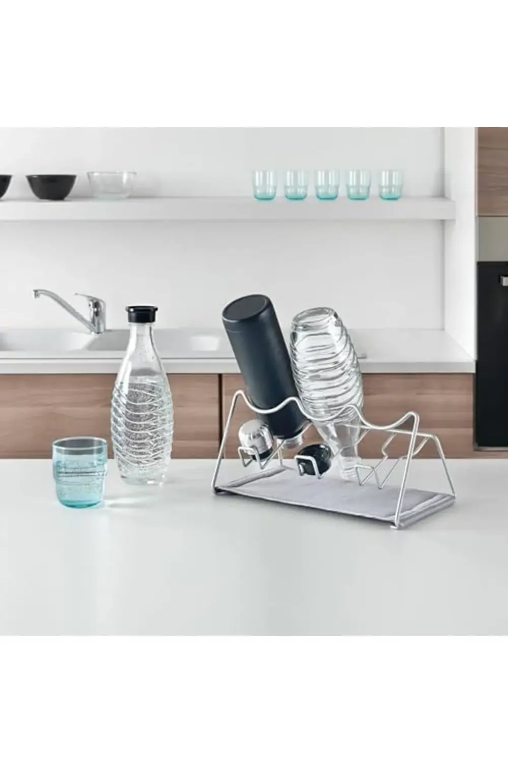 SODATEX Şişe Süzgeci, Çelik, Gri, 30x17x14 1178227