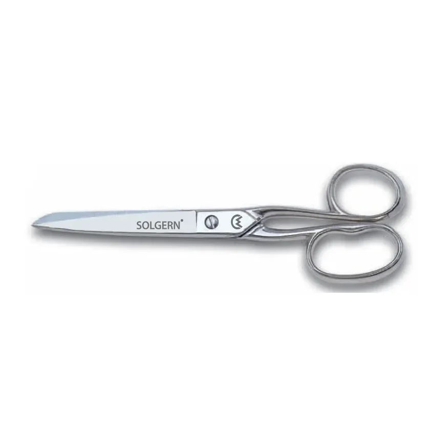 Soern A122-8 Ev ve Saya Makası No: 8 inç / 20,32cm - Nikel Kaplama