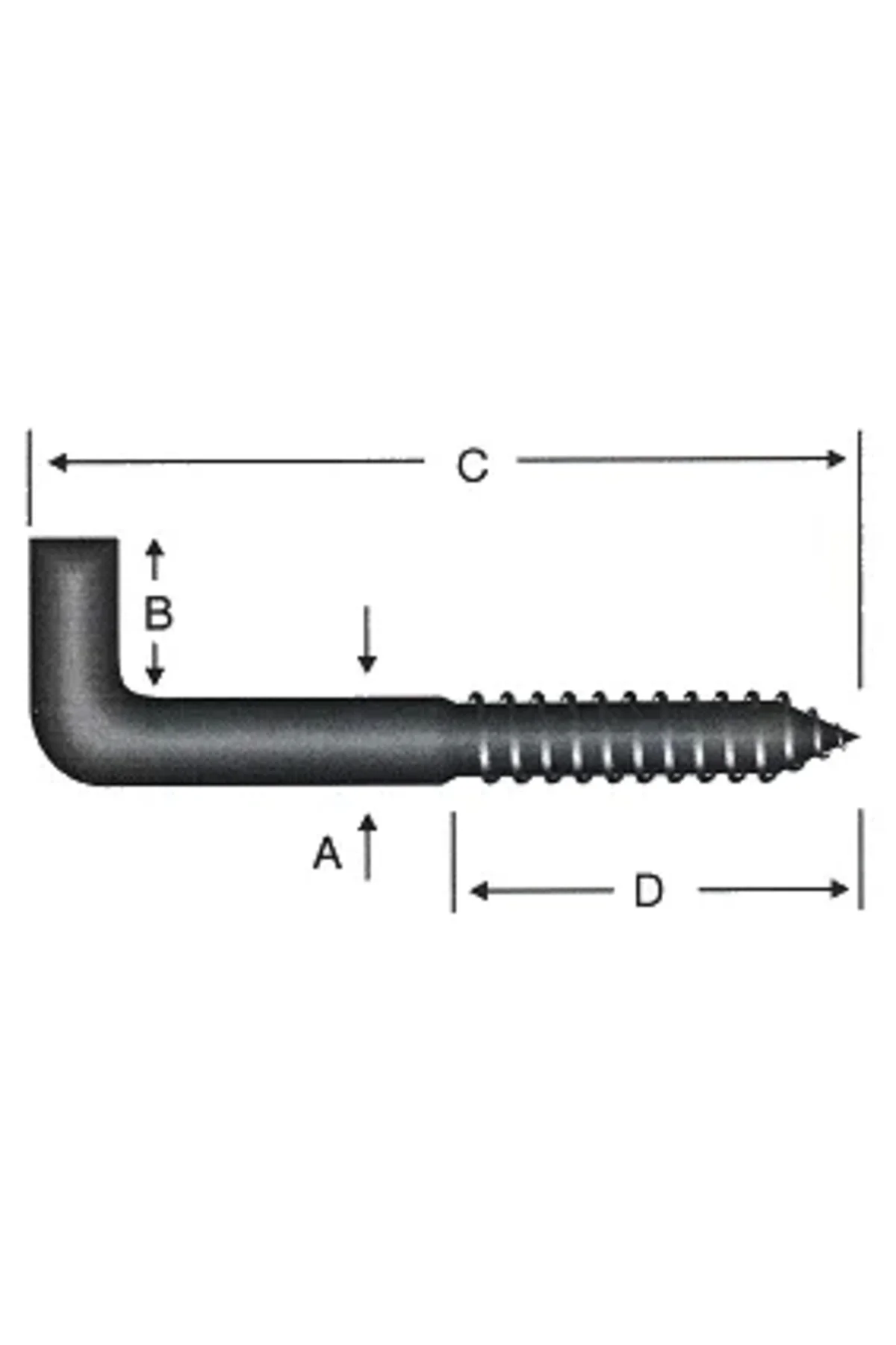 Şofben Çivisi No 1 / 5.8x50 - 10 Adet