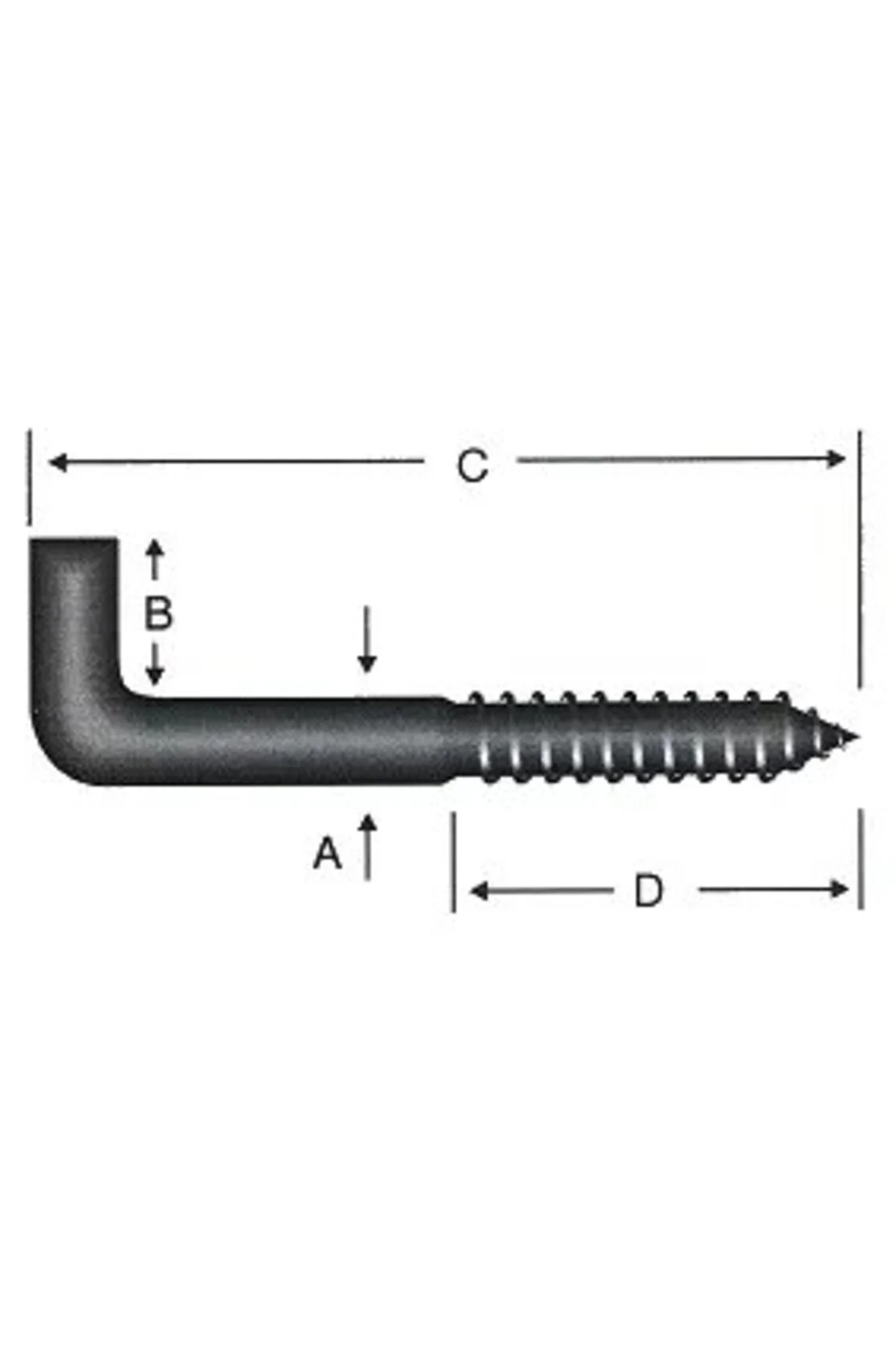 Şofben Çivisi No 1 / 5.8x50 - 10 Adet