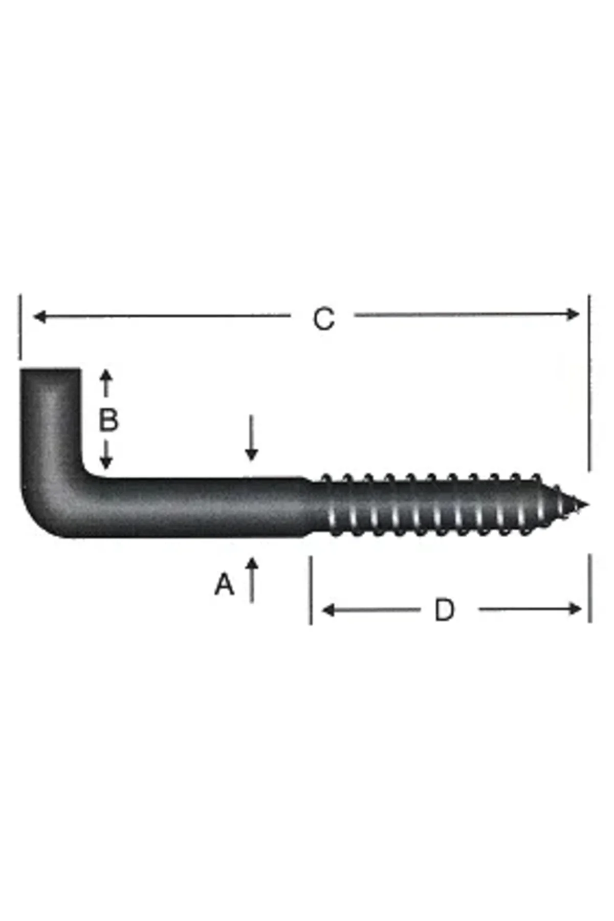 Şofben Çivisi No 1 / 5.8x50 - 100 Adet