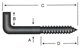 Şofben Çivisi No 2 / 5.8x60 - 10 Adet Şofben Çivisi No 2 / 5.8x60 - 10 Adet
