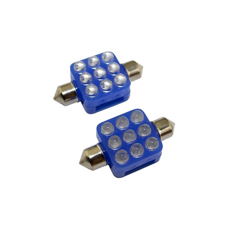 Drs Tuning Sofit Dekoratif Led Ampul (2X9 H.P) Mavi 12V/Laam115-2-12