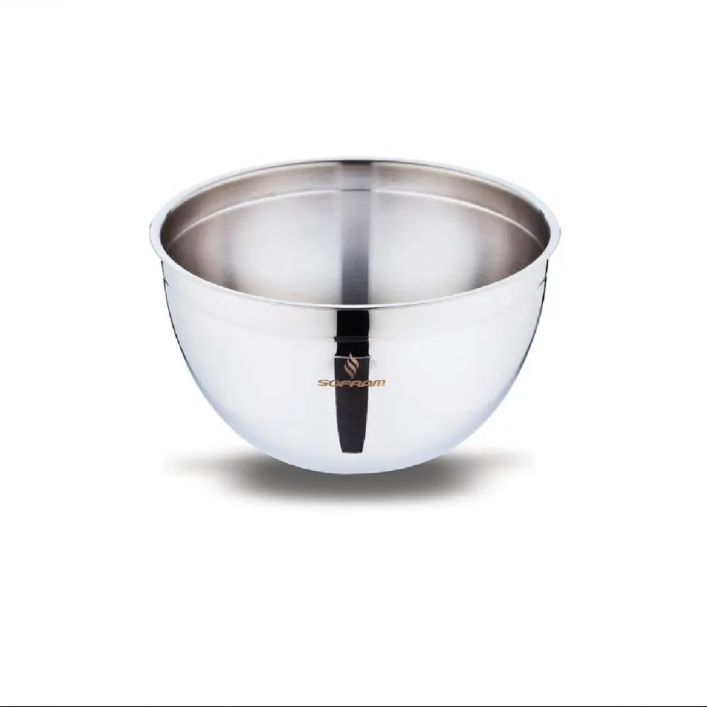 Sofram Çelik Derin Karıştırma Kabı Kase 24 Cm 4,60 Litre