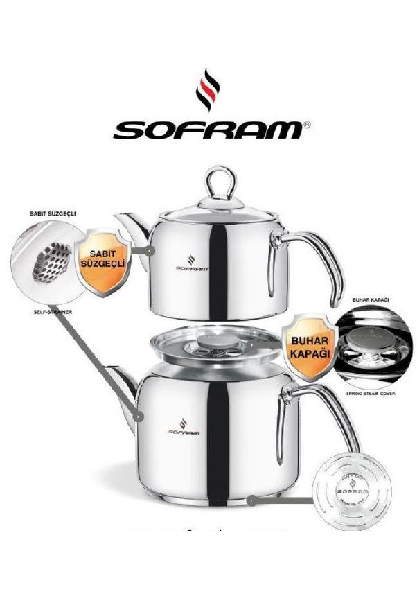 Sofram  Soft Küçük Boy Çaydanlik 150 Small Size 