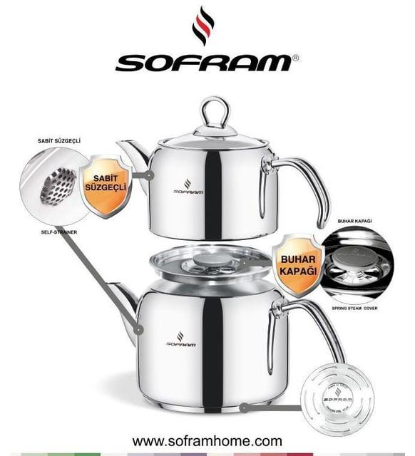 Sofram  Soft Minti Boy Çaydanlik 130 Minti Size 