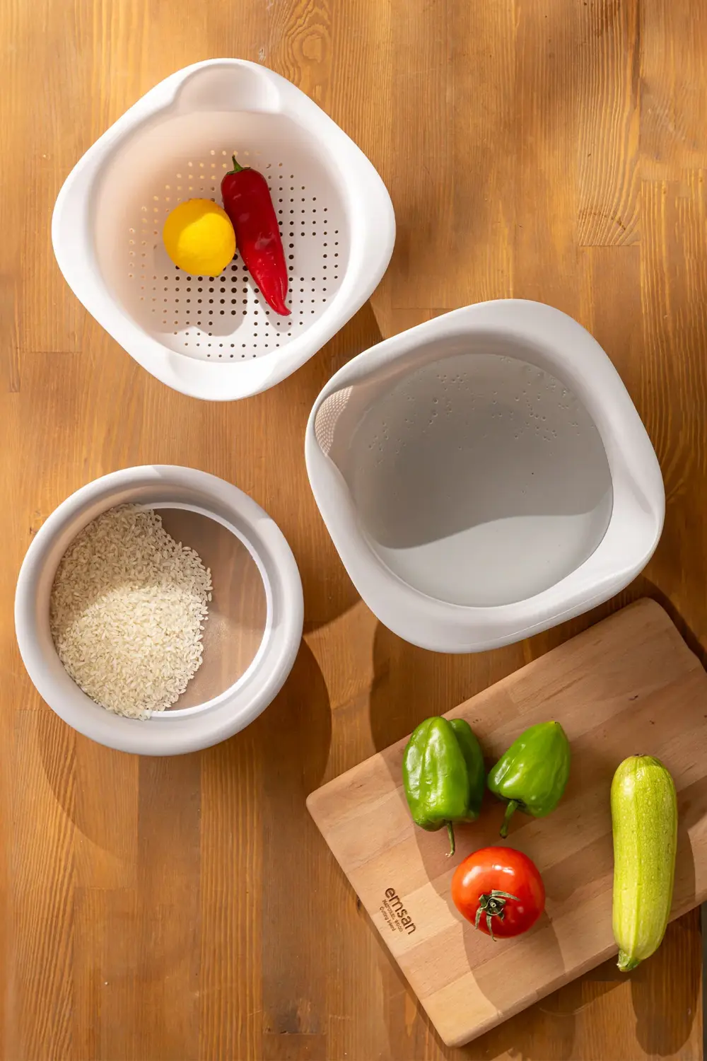 Soft 3'lü Süzgeç Seti