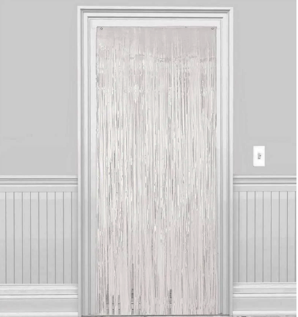 Soft Beyaz Renk Duvar ve Kapı Perdesi 90x200 cm (4741)