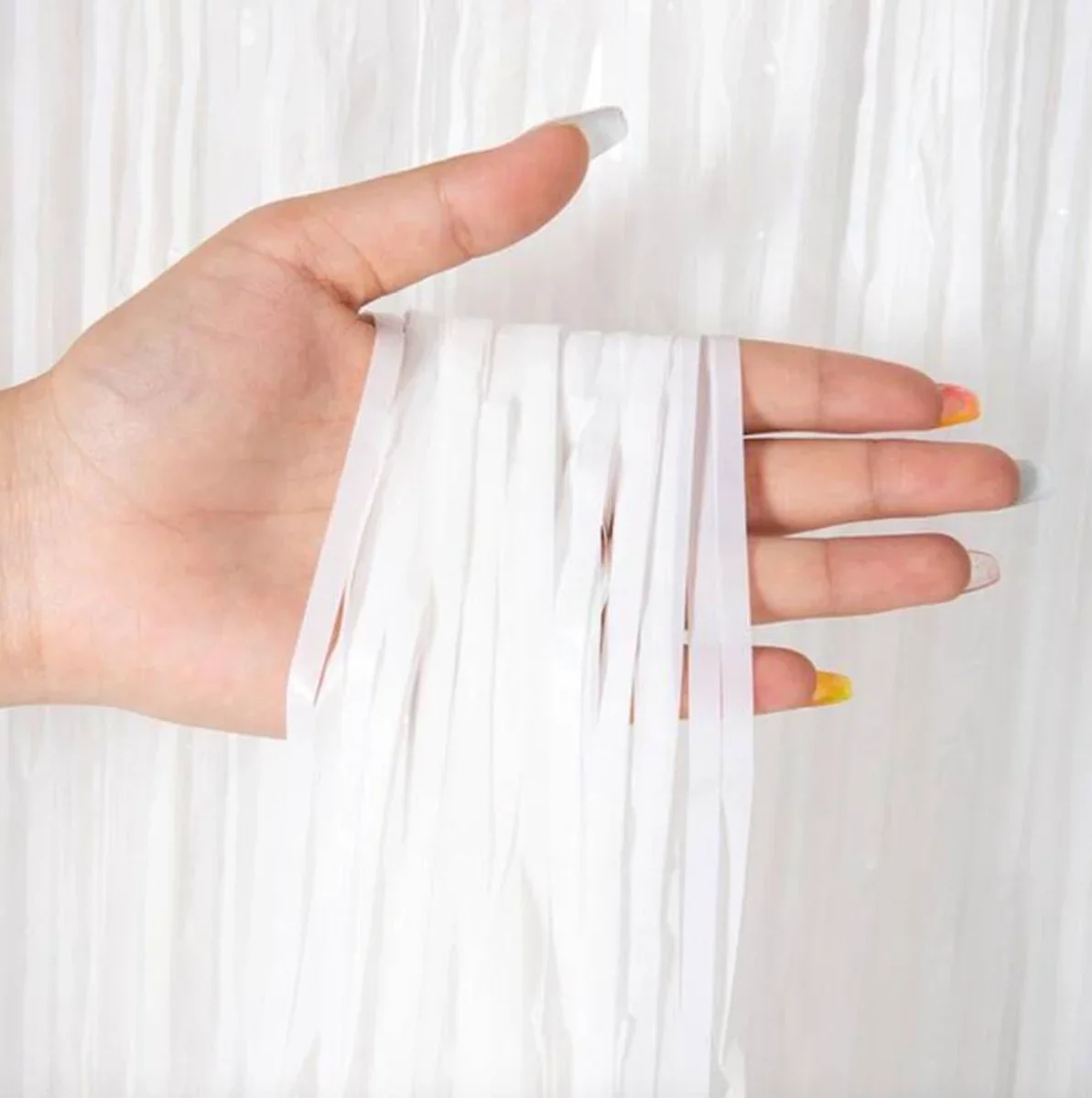 Soft Beyaz Sinek Perdesi Duvar ve Kapılar İçin Kullanışlı