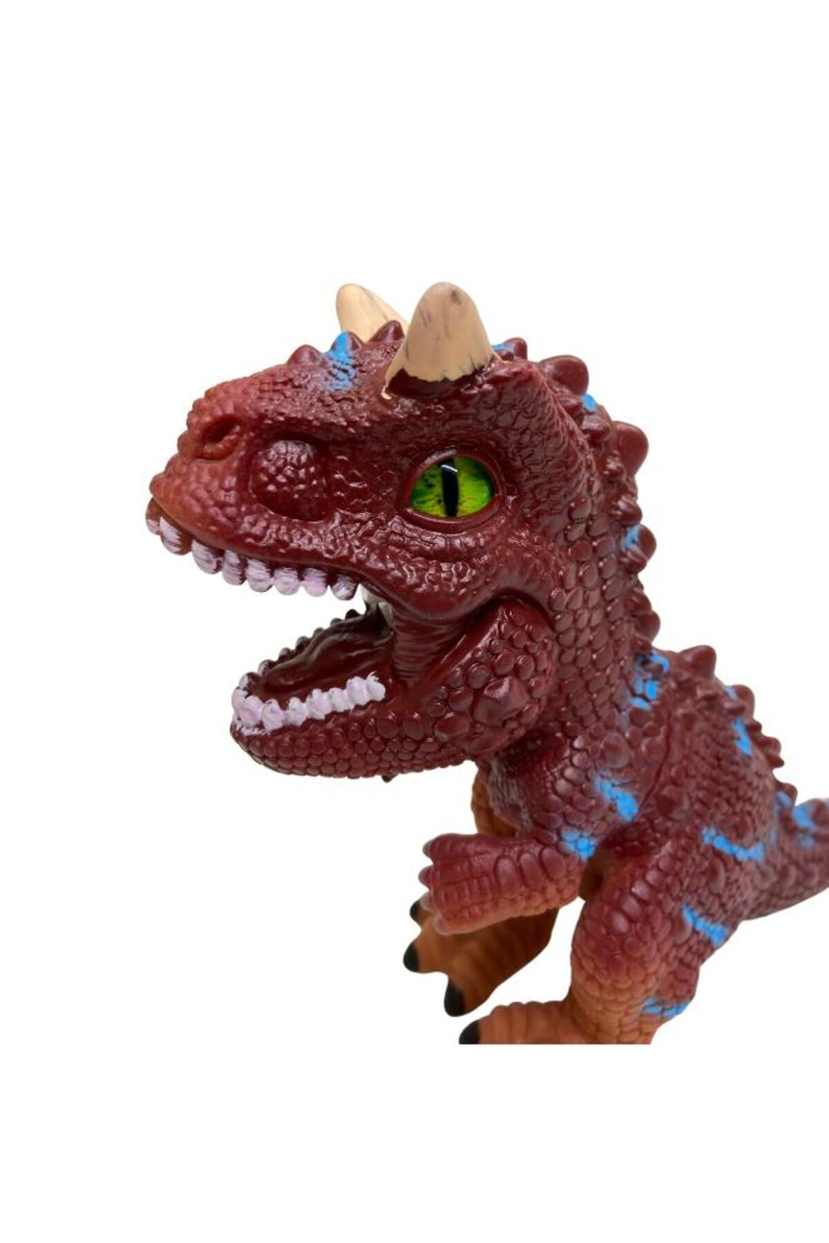 Soft Dinazor Neon Gözlü 24 Cm - LD6206B-Allosaurus (Lisinya)