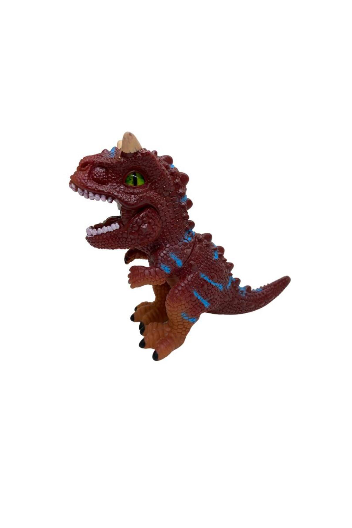 Soft Dinazor Neon Gözlü 24 Cm - LD6206B-Allosaurus (Lisinya)