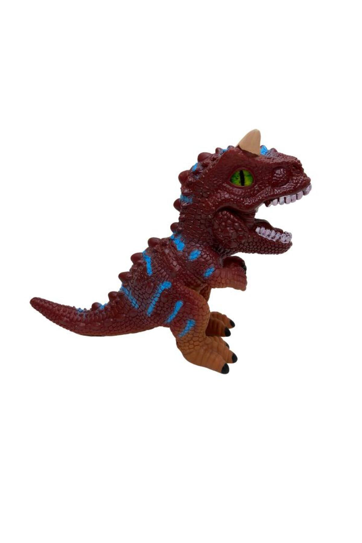 Soft Dinazor Neon Gözlü 24 Cm - LD6206B-Allosaurus (Lisinya)