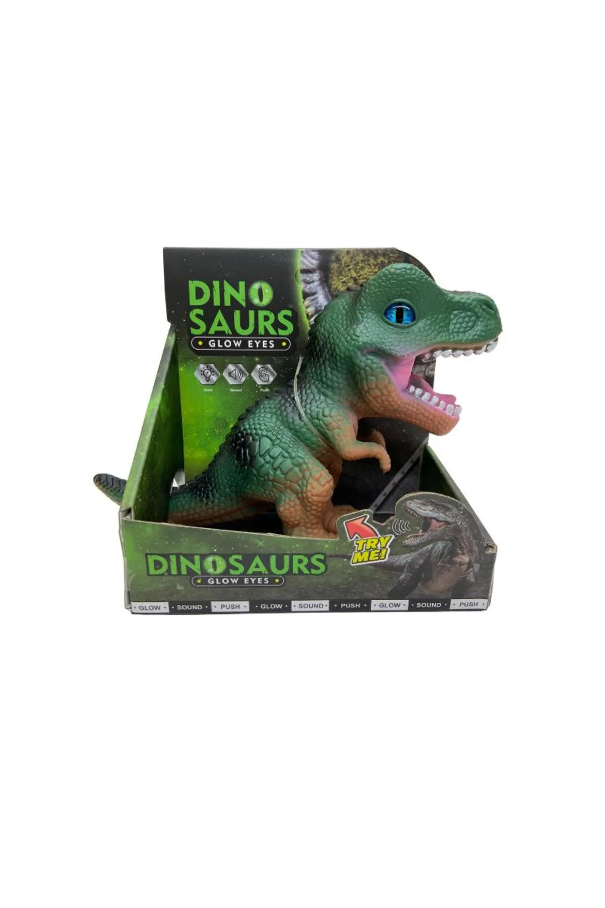 Soft Dinazor Neon Gözlü 24 Cm - LD6206B-Tyrannosaurus-rex (Lisiny