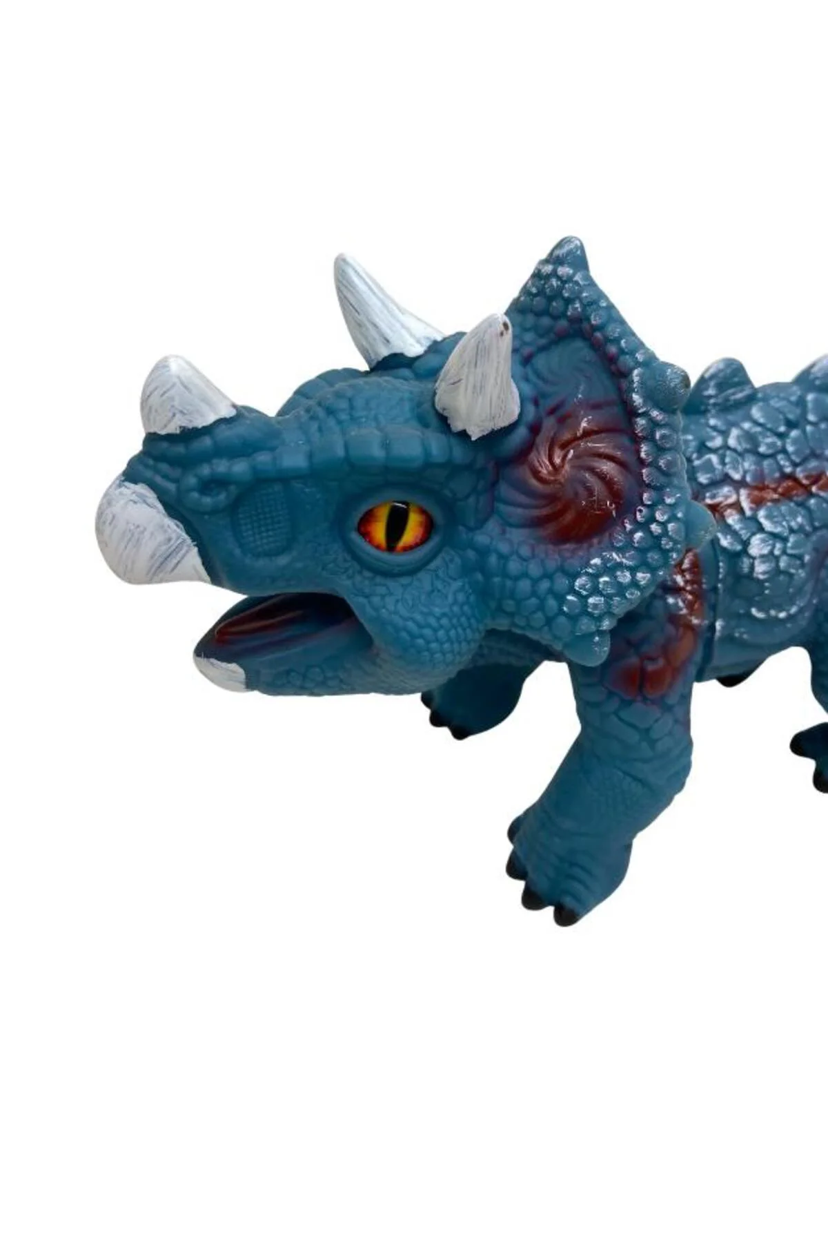 Soft Dinazor Neon Gözlü 24 Cm -LD6206B-Syracosaurus (Lisinya)