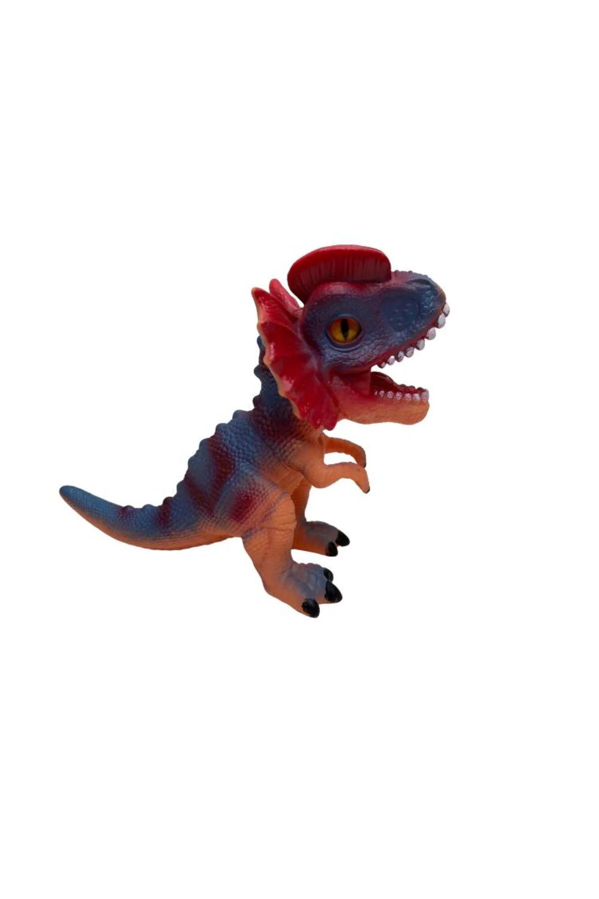 Soft Dinazor Neon Gözlü 24 Cm - LD6206B-Dilophosaurus (Lisinya)