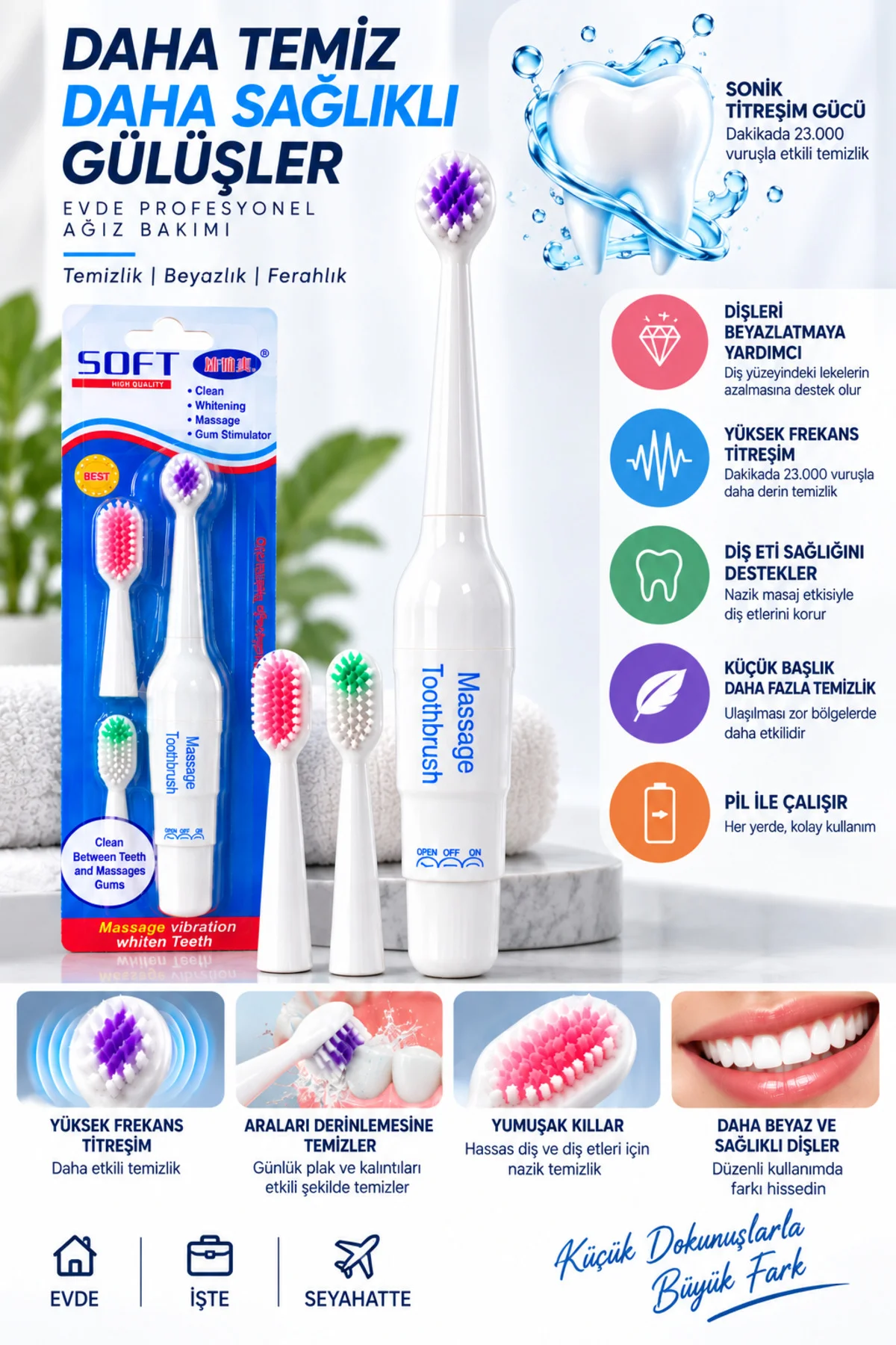 Soft Diş Firçasi Soft Diş Firçasi - Görsel 3