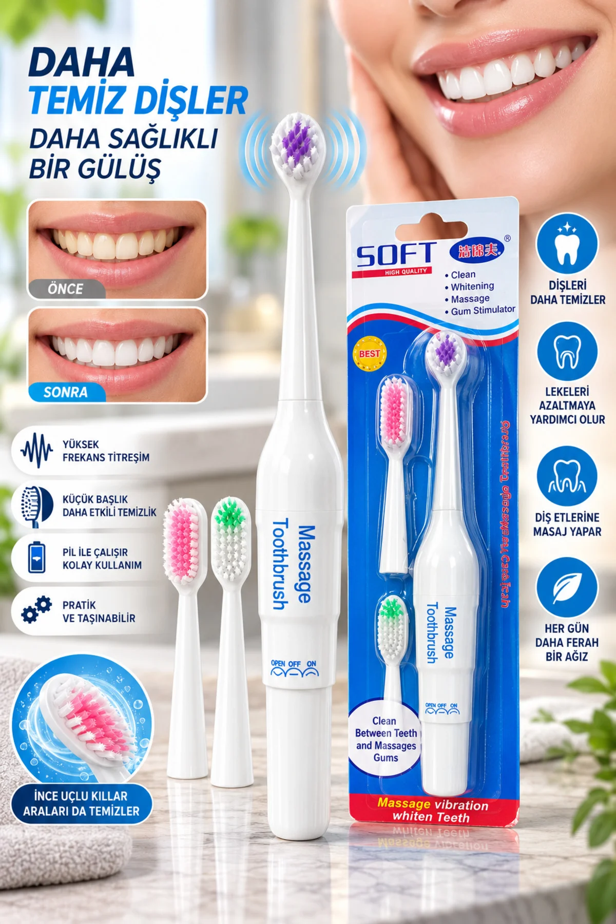 Soft Diş Firçasi Soft Diş Firçasi - Görsel 2