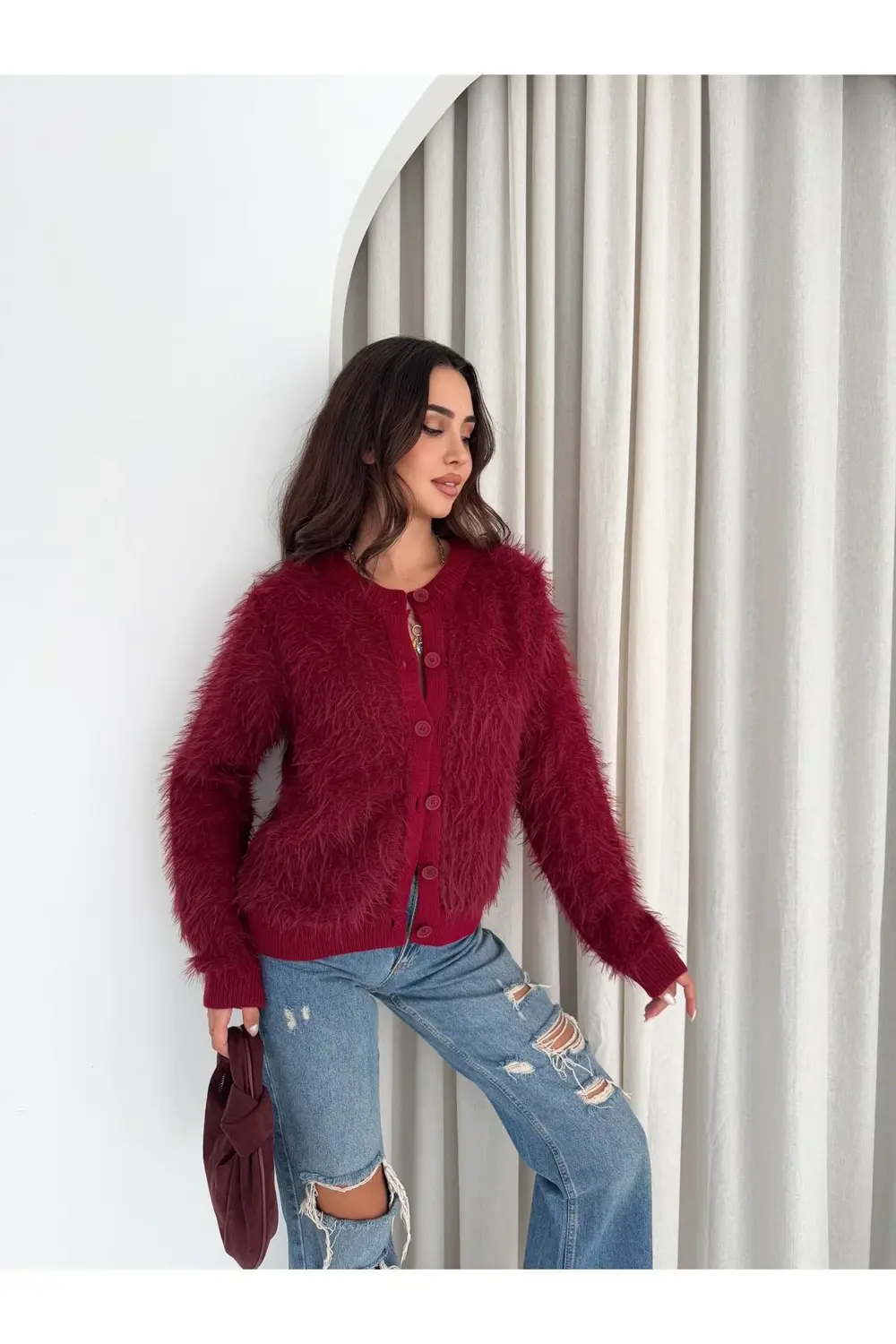 Soft Extra Yumuşak Dokulu Triko Hırka