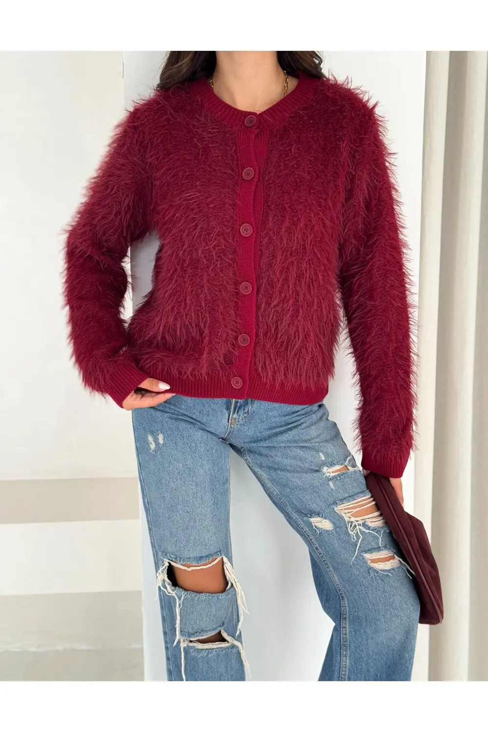 Soft Extra Yumuşak Dokulu Triko Hırka