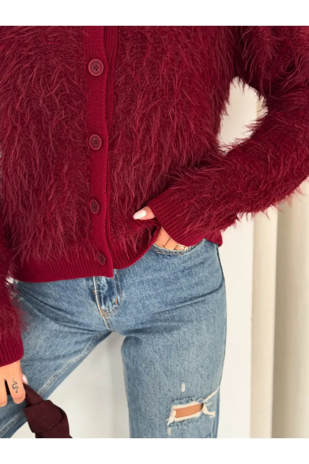 Soft Extra Yumuşak Dokulu Triko Hırka