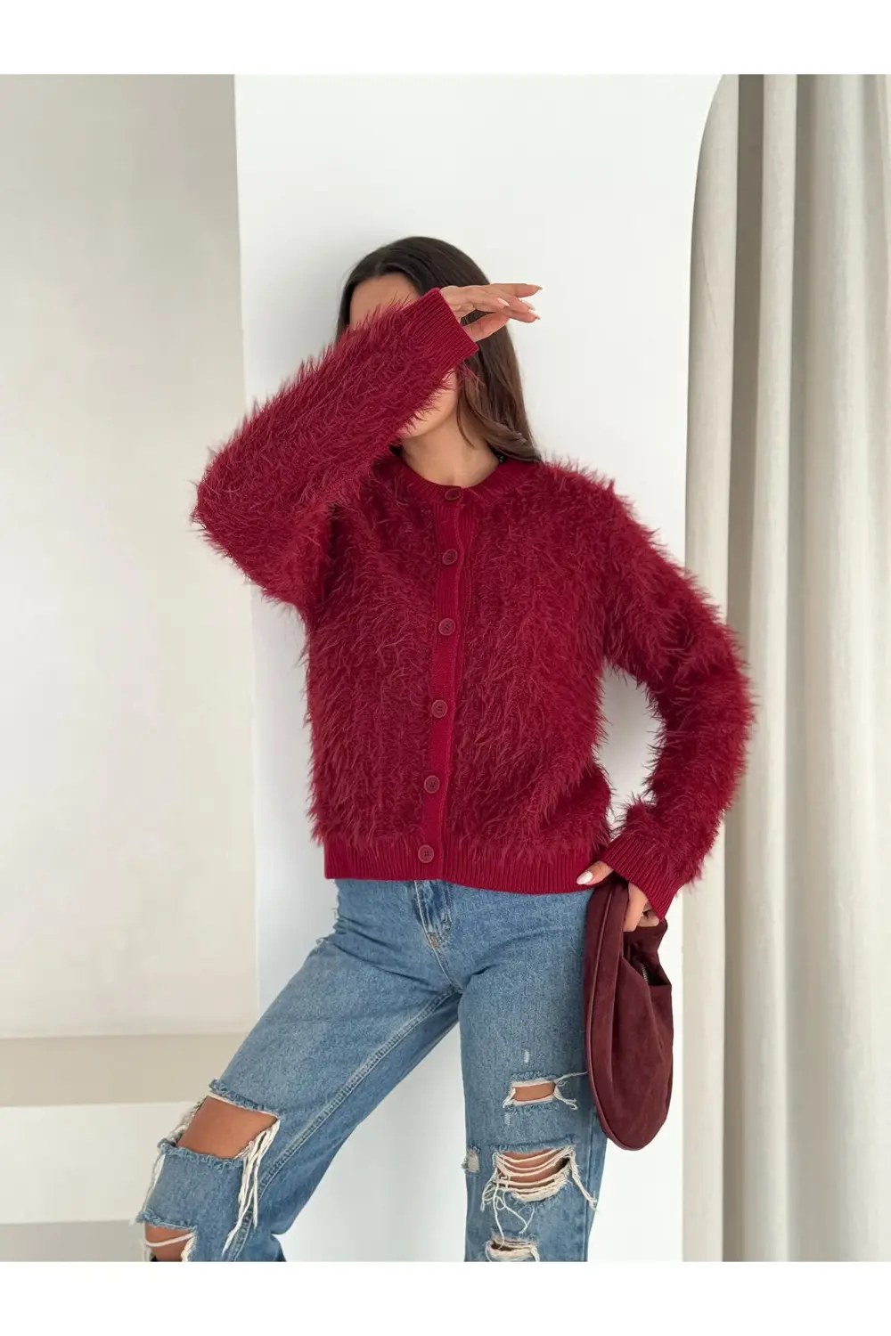 Soft Extra Yumuşak Dokulu Triko Hırka