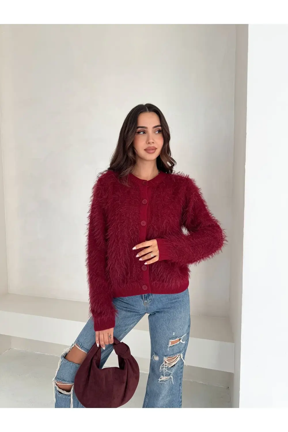 Soft Extra Yumuşak Dokulu Triko Hırka