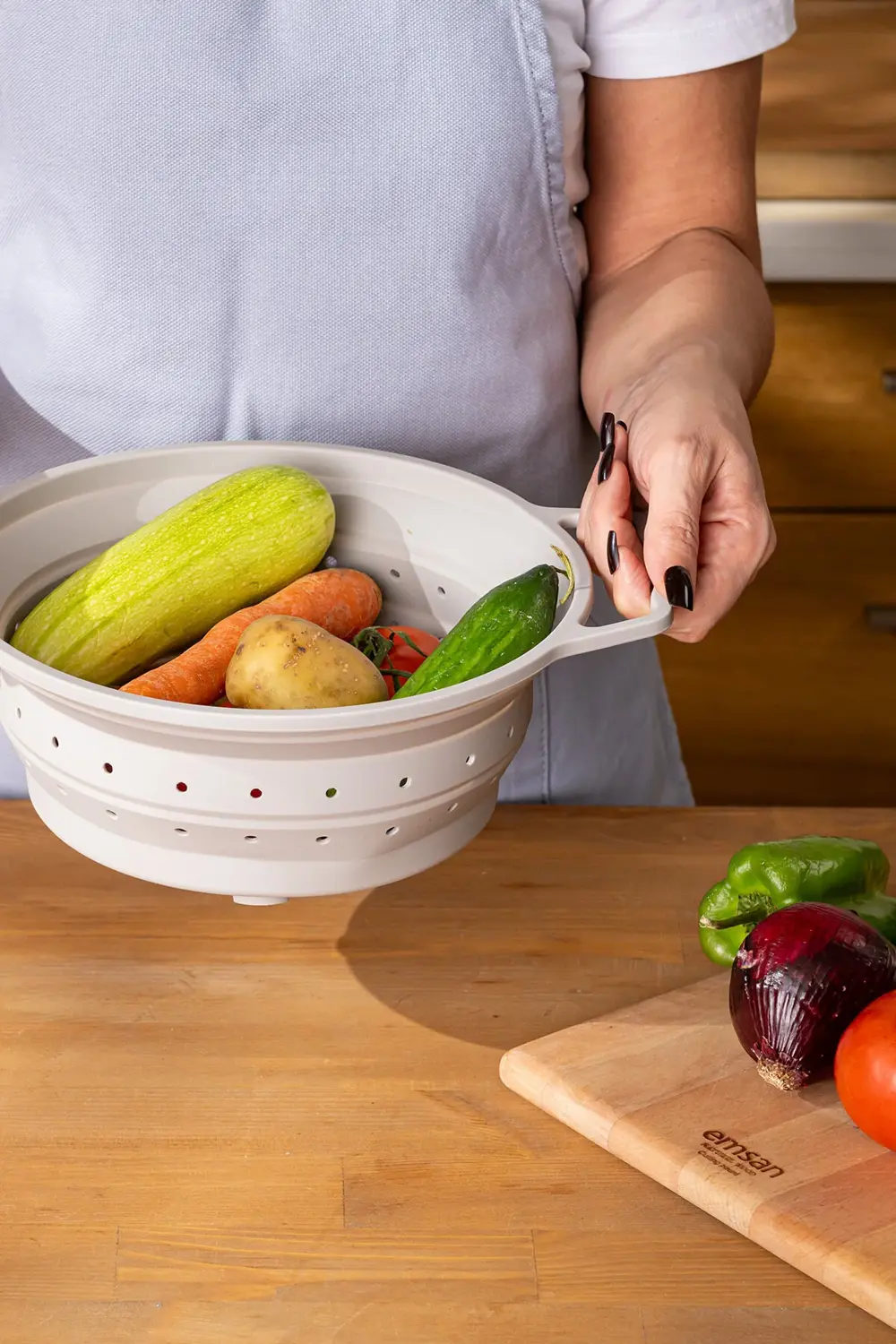 Soft Katlanabilir Büyük Süzgeç