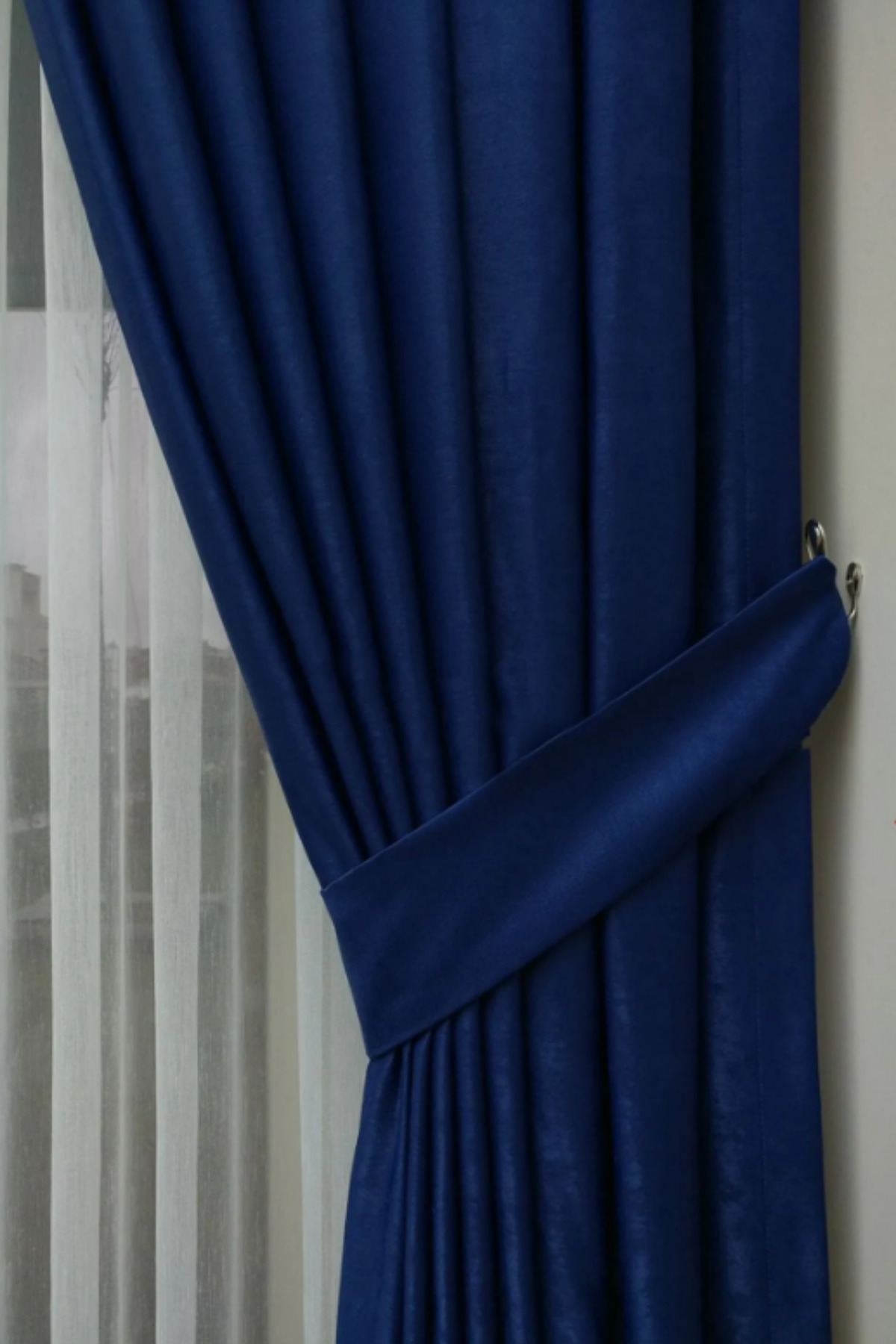 Özgün Home Soft Kumaş Fon Perde Sık Pileli Parlement Rengi Perde