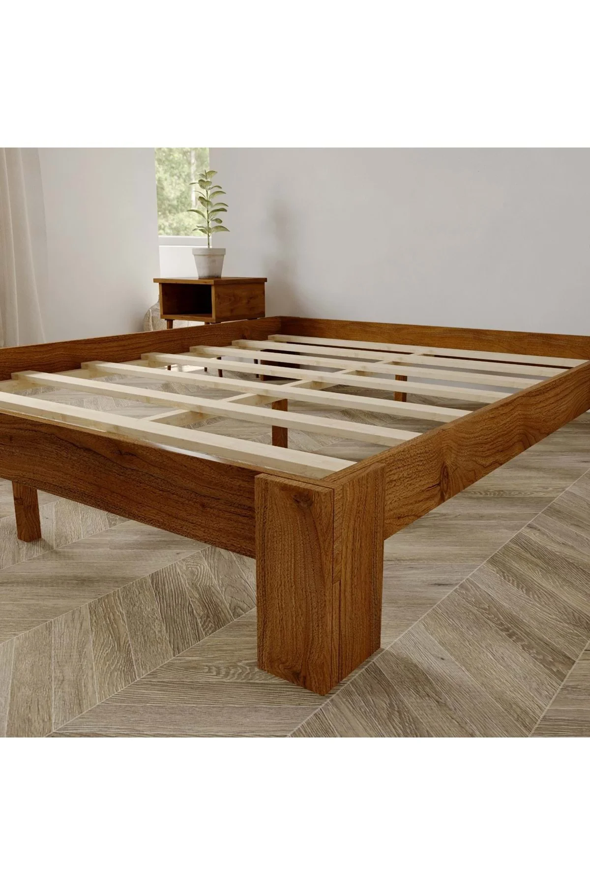 Soft Model Ceviz Renk Çam Ahşap Karyola Ve İki Komodin Set Soft Model Ceviz Renk Çam Ahşap Karyola Ve İki Komodin Set Fiyatı, Yorumları ve Özellikleri