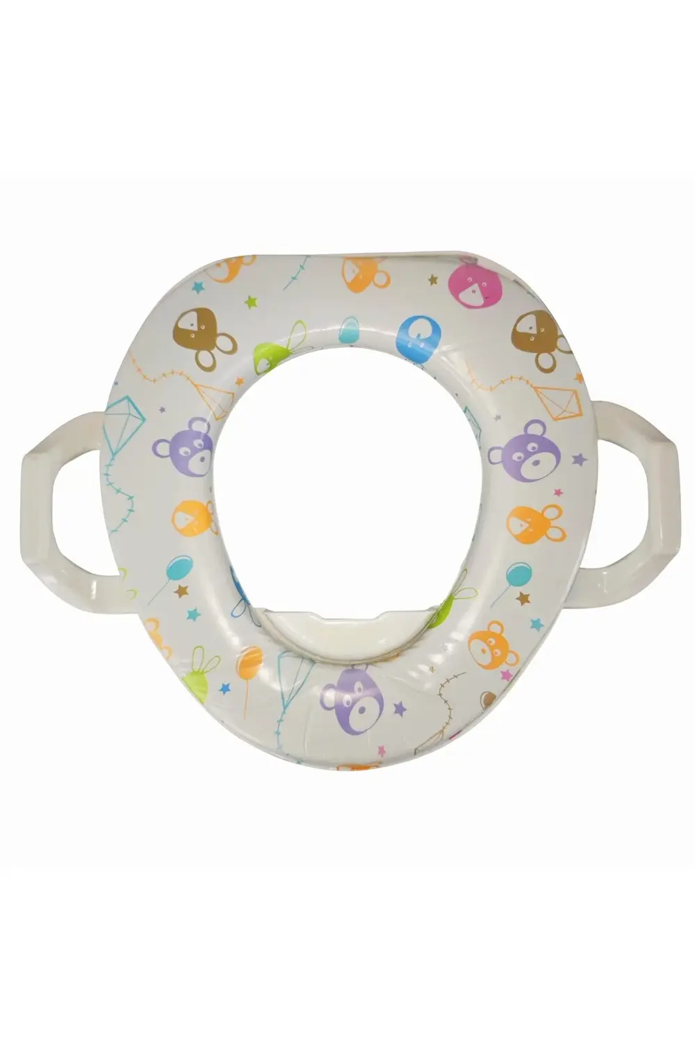 Soft Pratik Kulplu Çocuk/bebek Banyo - Tuvalet Klozet Kapağı Adap