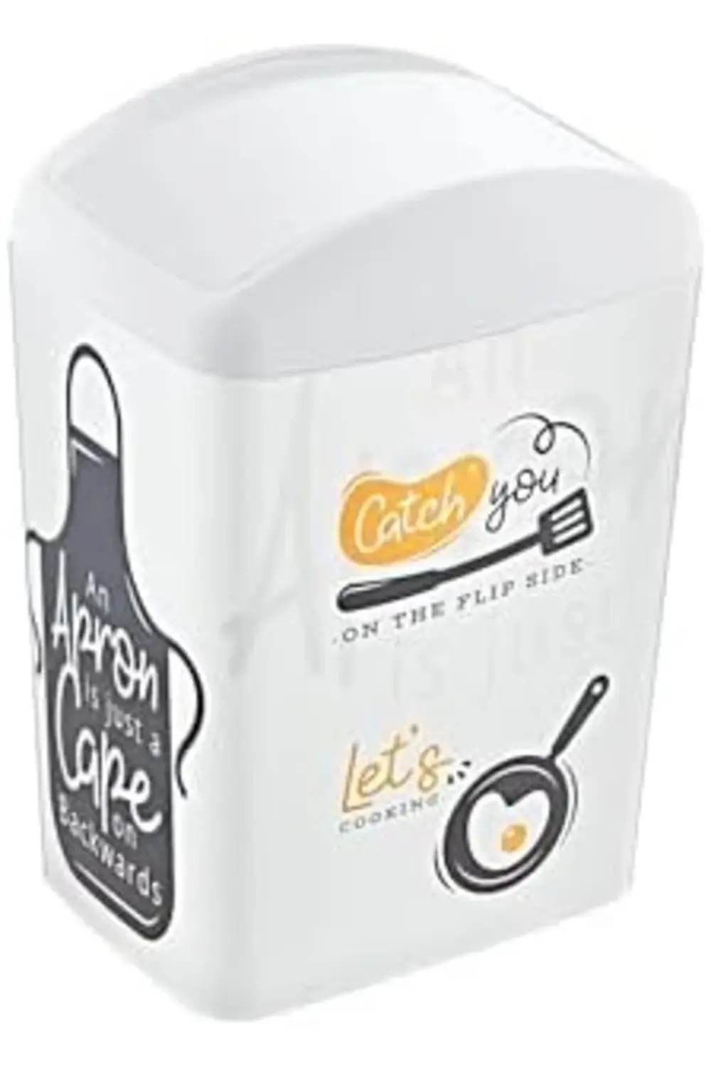 Soft Resimli Çöp Kutusu Döner Kapak 5 LT CATCH YOU 1175713