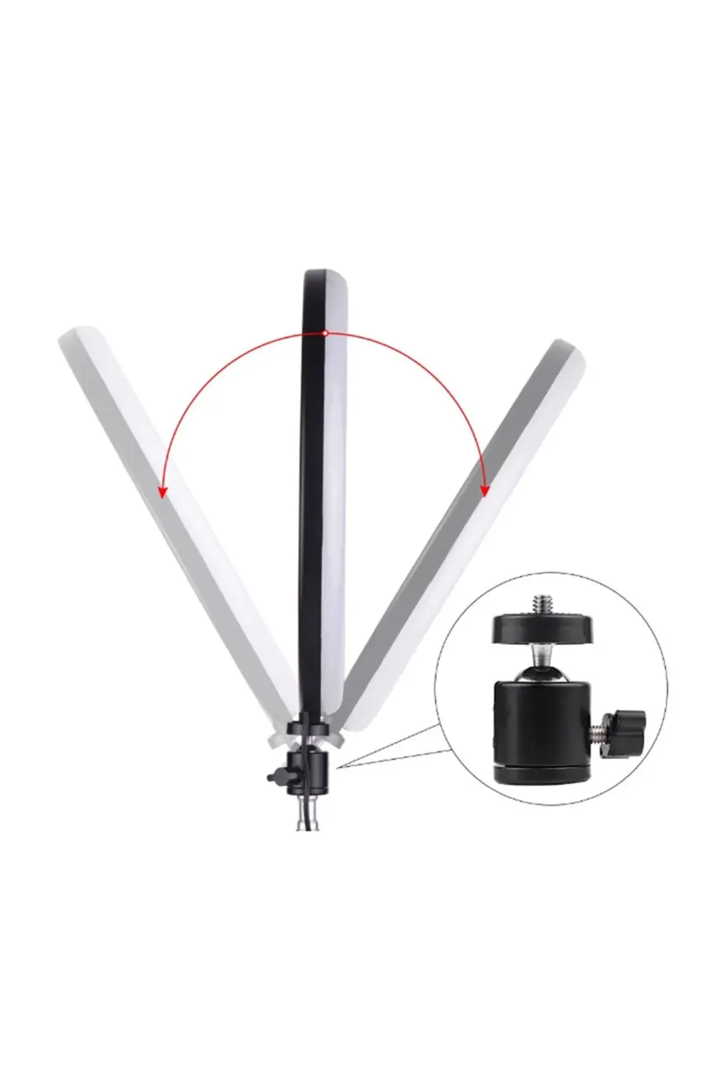 Soft Ring Light MJ33 13" 33cm RGB LED Halka Işık Tripodlu Selfie