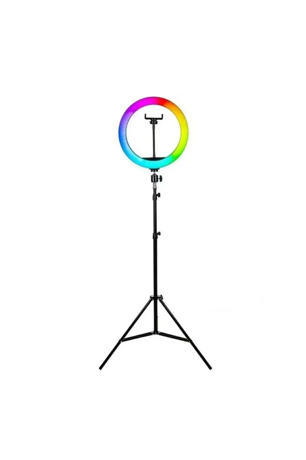 Soft Ring Light MJ33 13" 33cm RGB LED Halka Işık Tripodlu Selfie