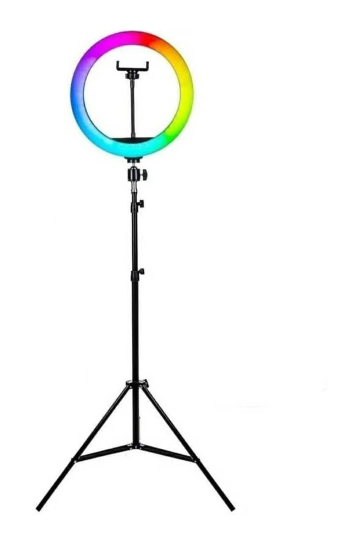 Soft Ring Light MJ33 13" 33CM Rgb LED Halka Işık Tripodlu Selfie Işığı
