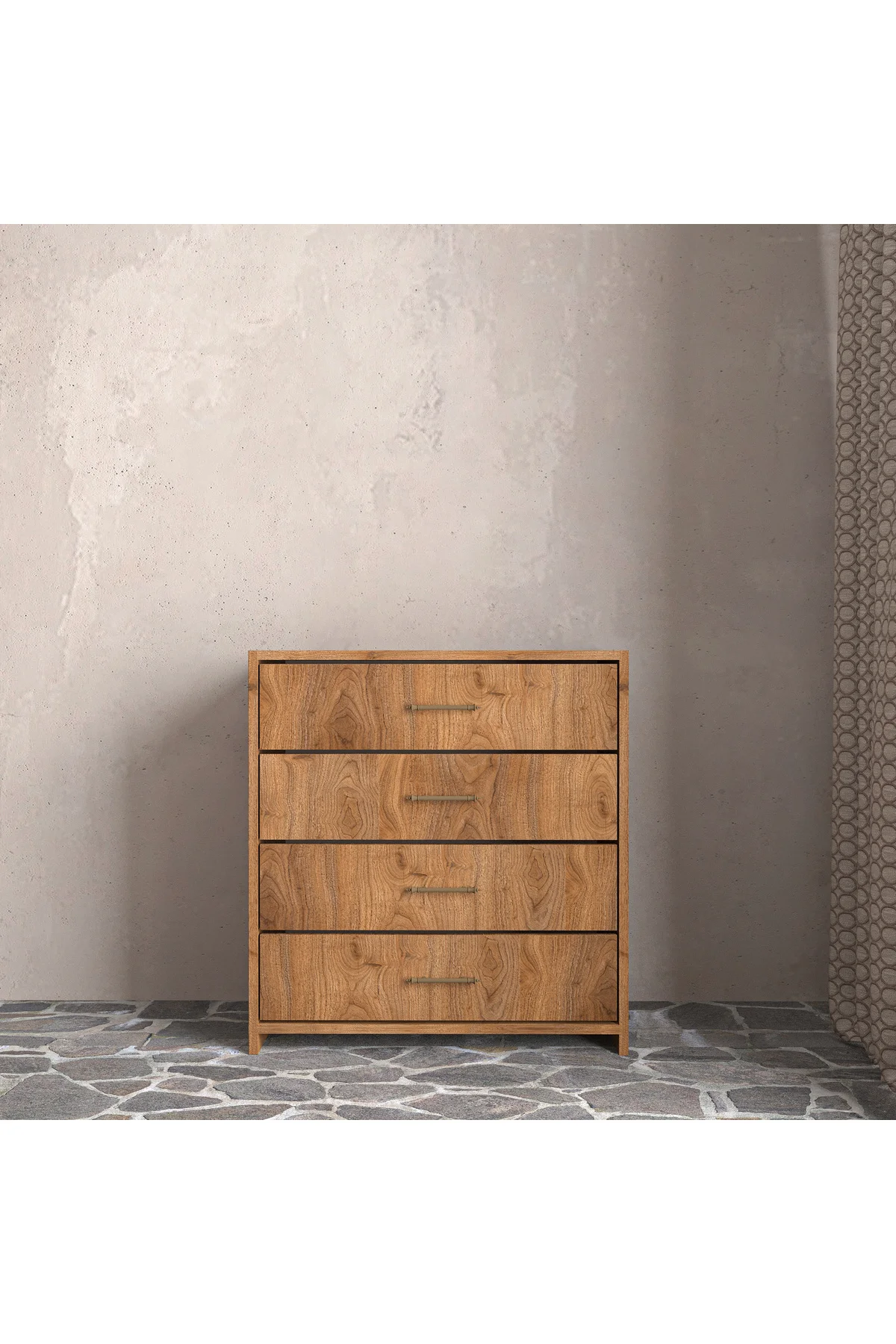 Soft Wood Model Ceviz Renk İskandinav 4 Çekmeceli Şifonyer Fiyatı, Yorumları ve Özellikleri