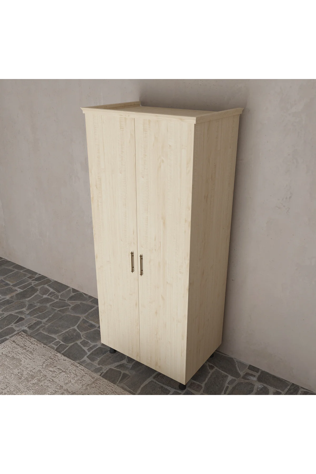 Soft Wood Model Masif Ahşap İskandinav Gardırop -2 Kapaklı Fiyatı, Yorumları ve Özellikleri
