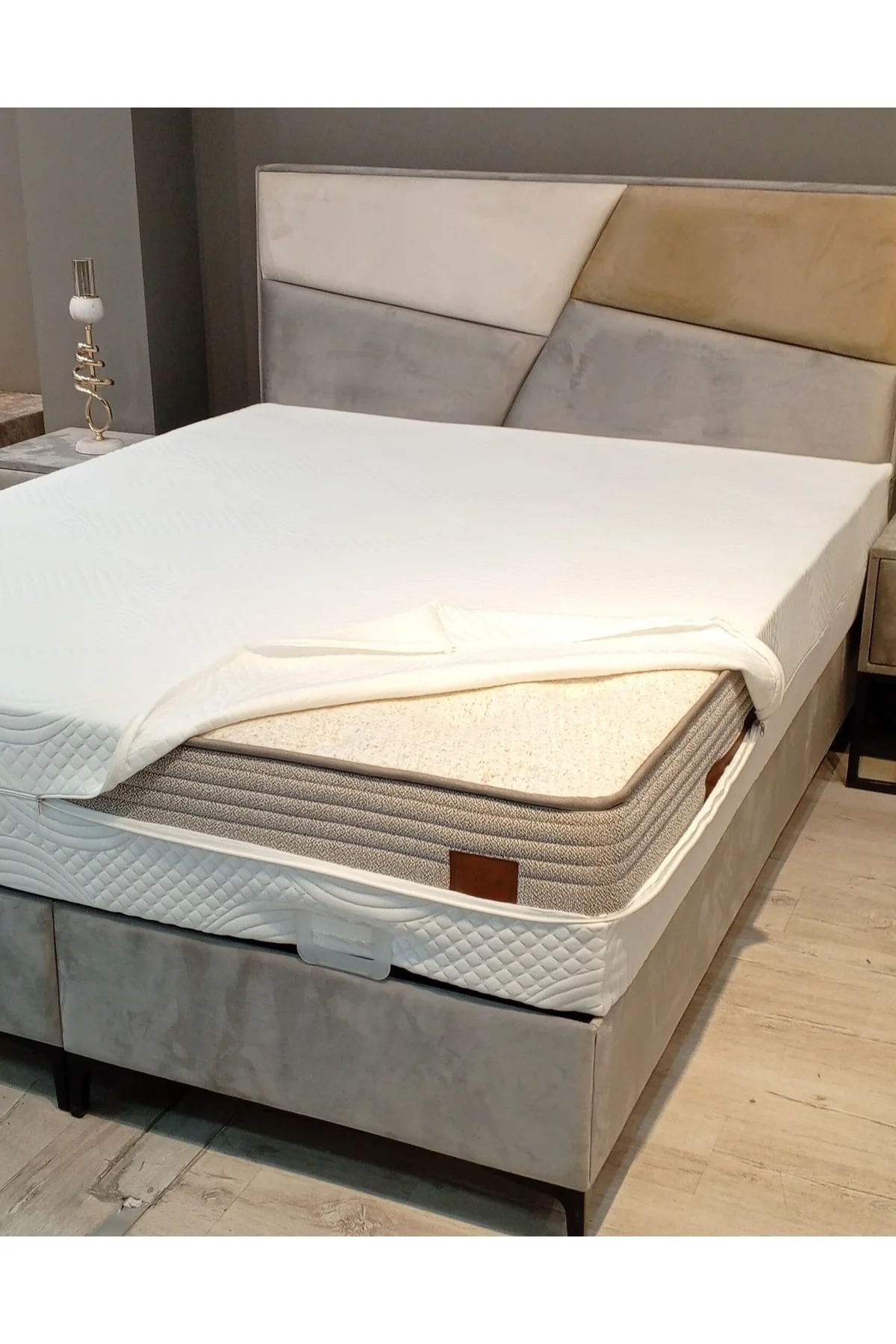 SOFT yatak Pedi & Şiltesi Fermuarlı Kılıf