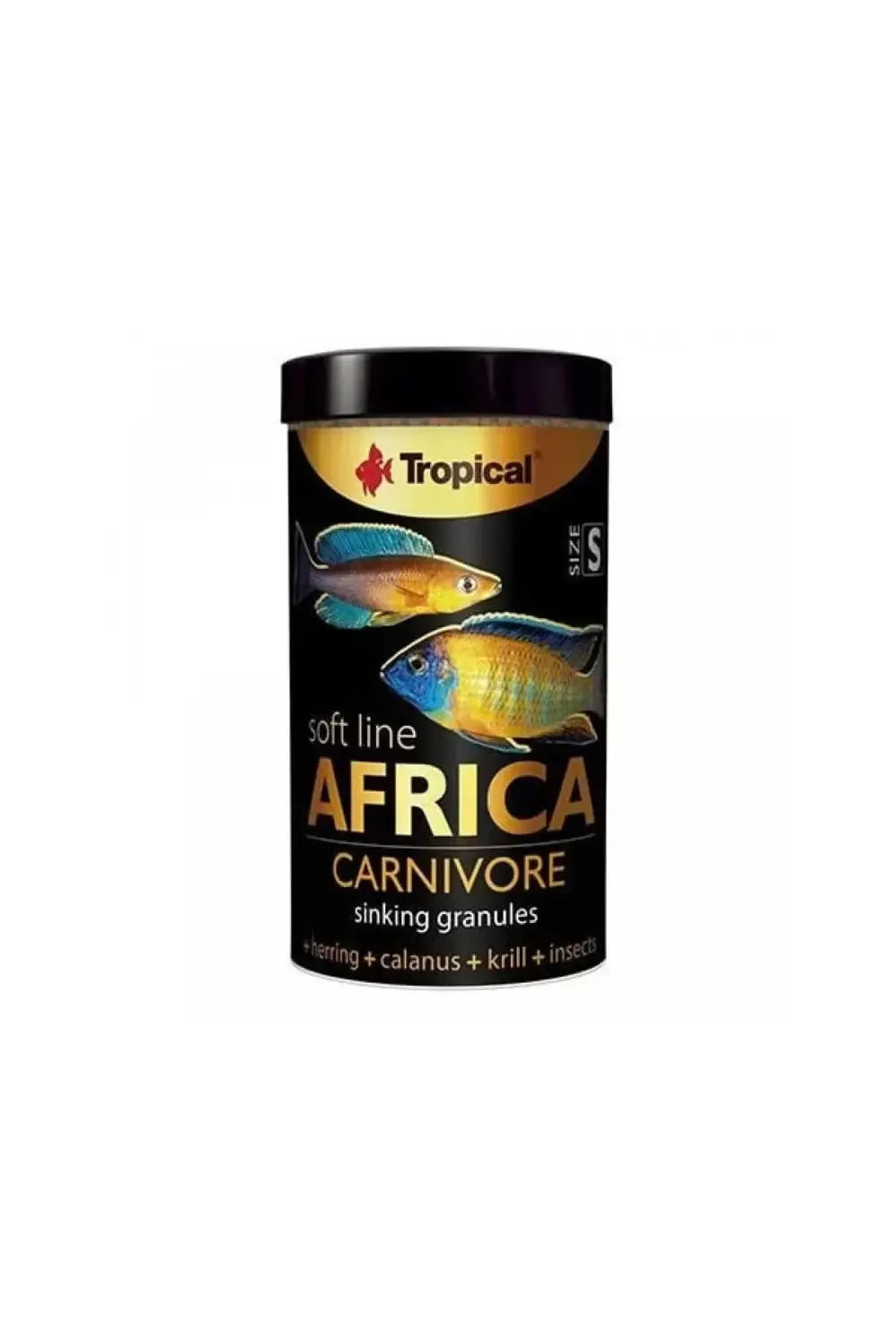 Softline Africa Africa Balıkları için Yumuşak Taneli Balık Yemi S