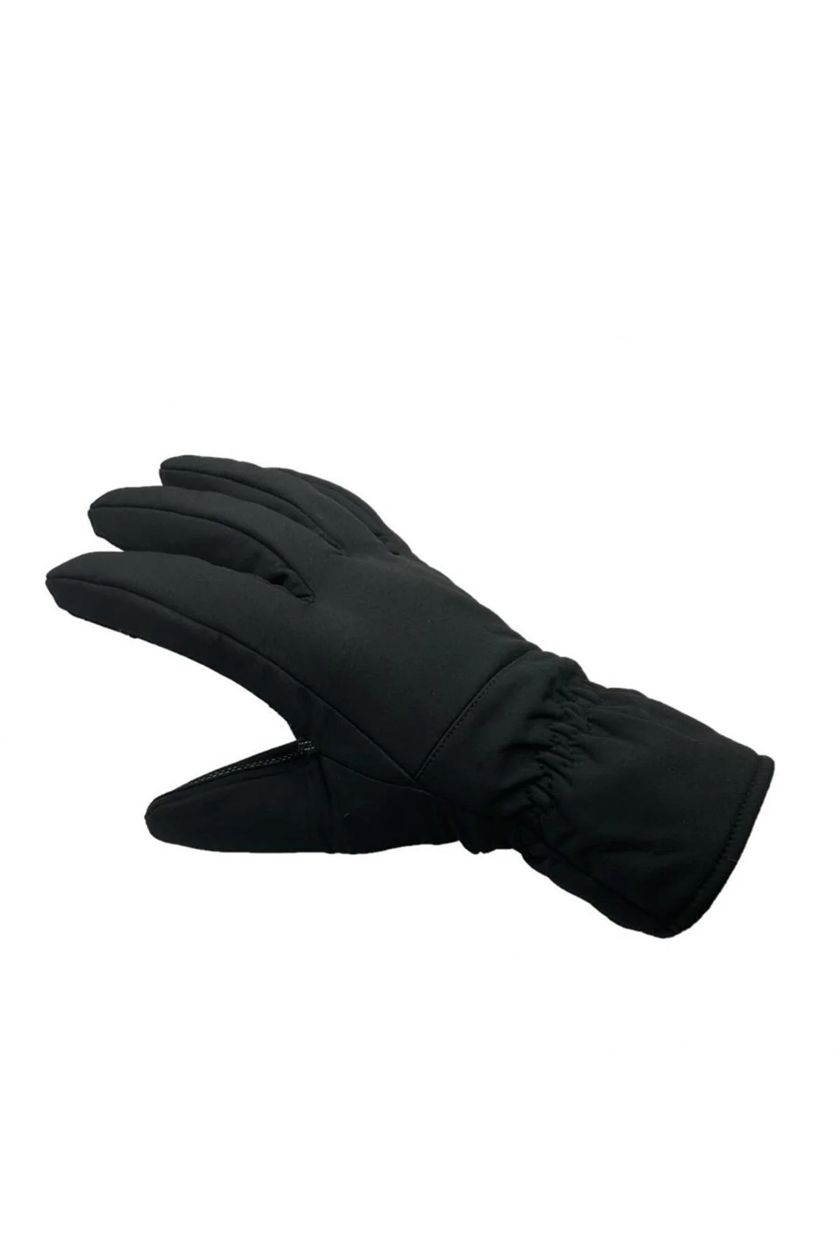 Softshell Cay254 L Beden Motosiklet Spor Eldiveni Siyah