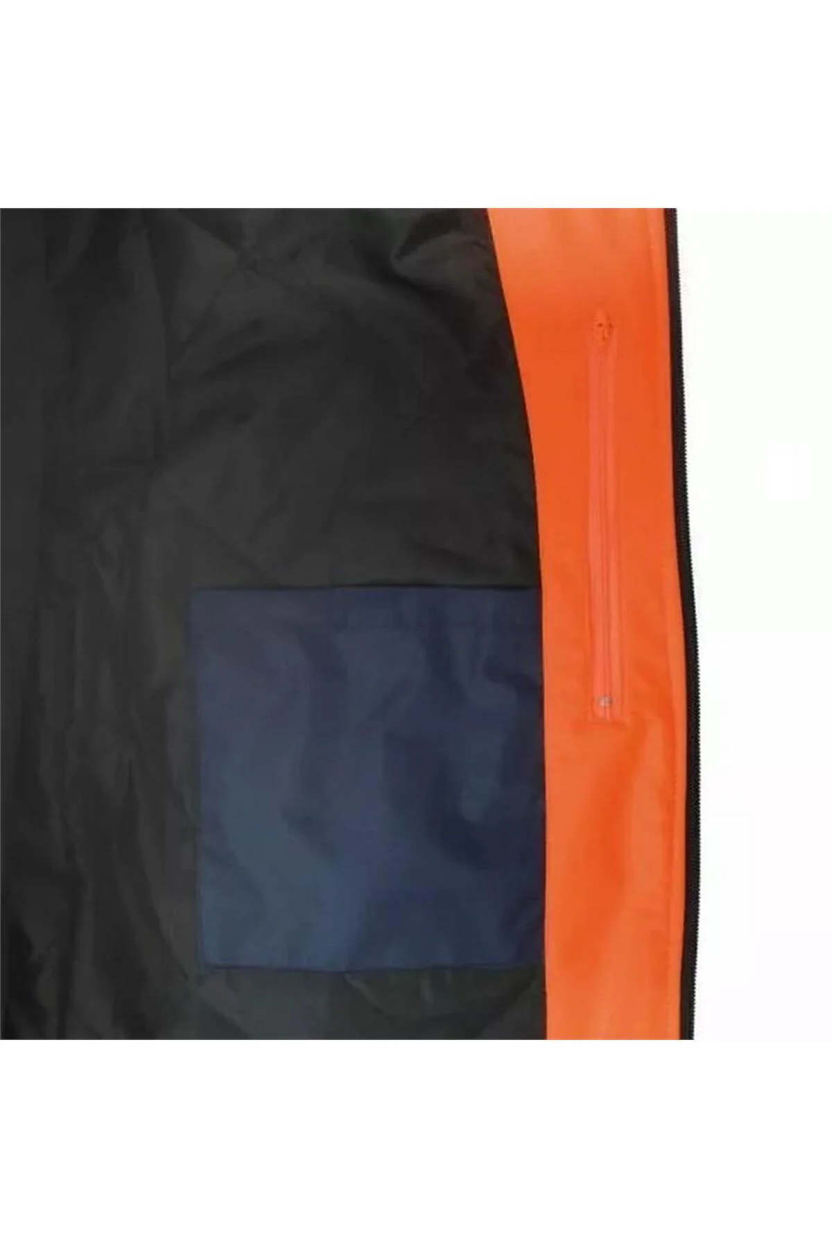Softshell Reflektörlü İş Montu Su Geçirmez Ceket Turuncu