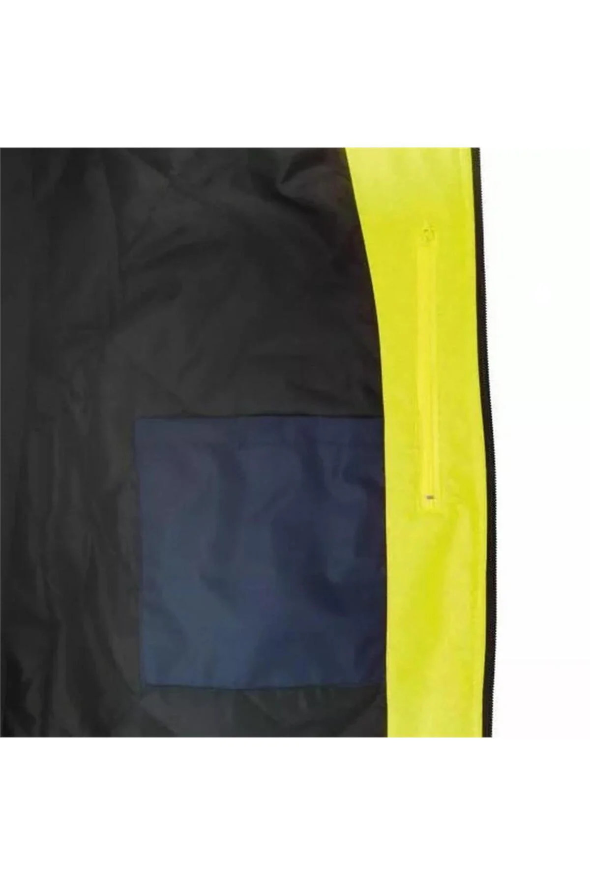 Softshell Reflektörlü İş Montu Su Geçirmez Ceket Sarı