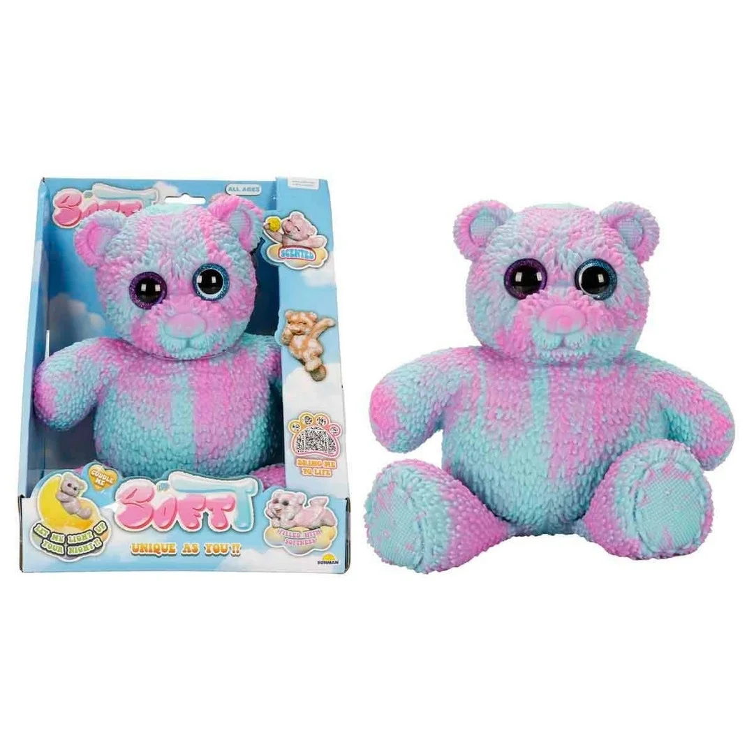 SoftT Karanlıkta Parlayan Deluxe Yumuşak Ayıcık