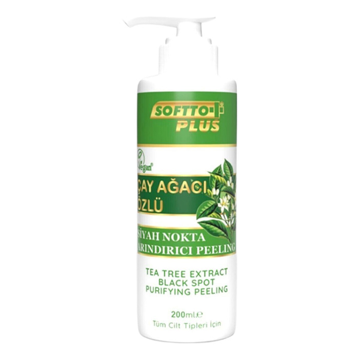 Softto Plus  Çay Ağaci Özlü Peeling (200 Ml)