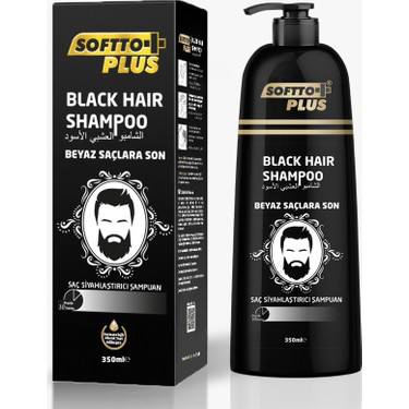 Siyahlaştirici Şampuan Softto Plus Softto Plus Saç Siyahlaştirici Şampuan