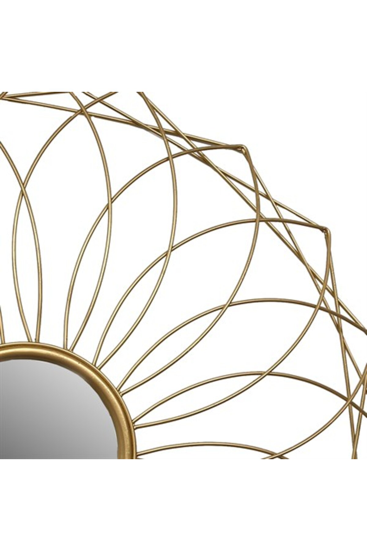 Vitale Sofya Gold Duvar Aynası 77 Cm Ak.Ga0040