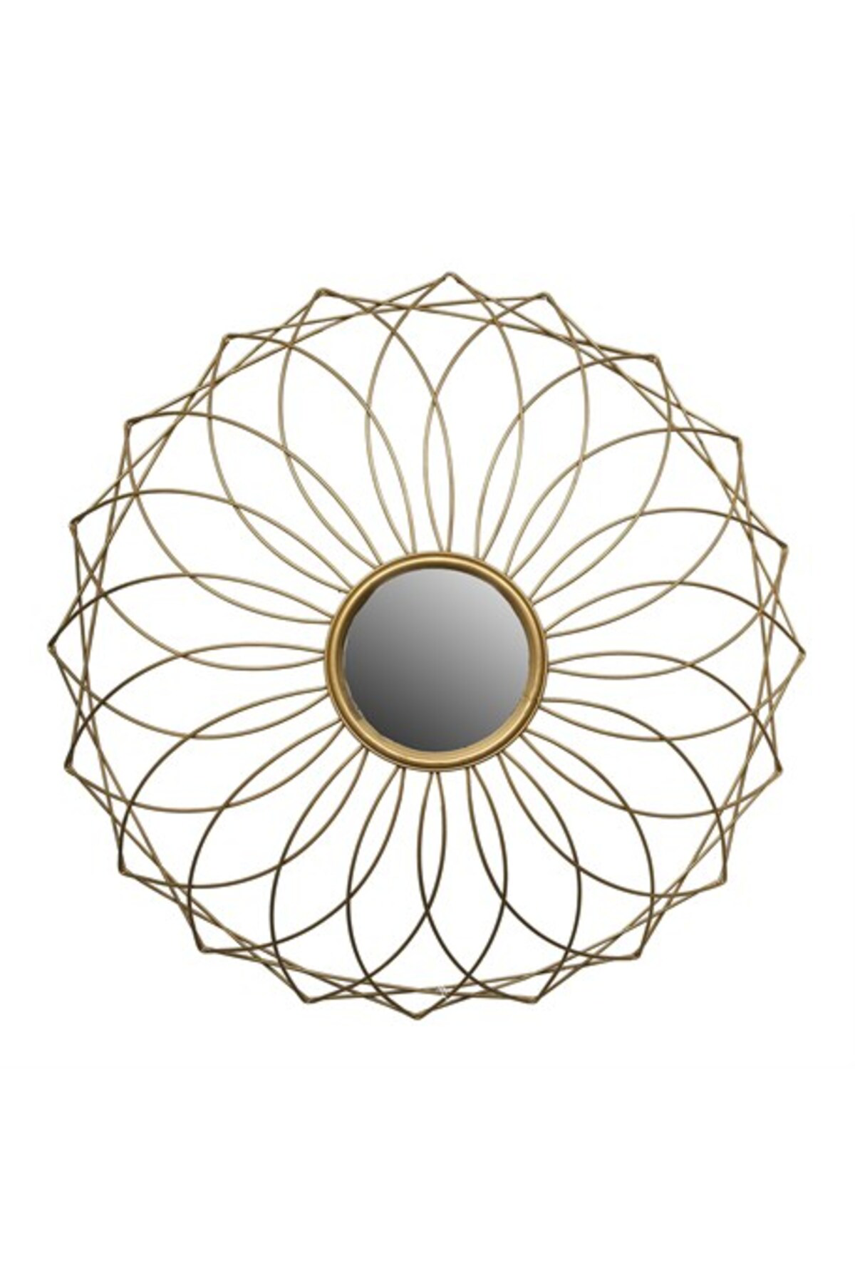 Vitale Sofya Gold Duvar Aynası 77 Cm Ak.Ga0040